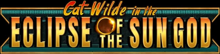 Cat Wilde in the Eclipse of the Sun God logo
