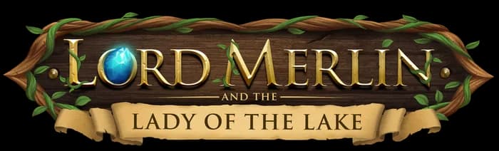 Lord Merlin and The Lady of The Lake logo
