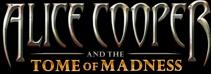 Alice Cooper and the Tome of Madness logo