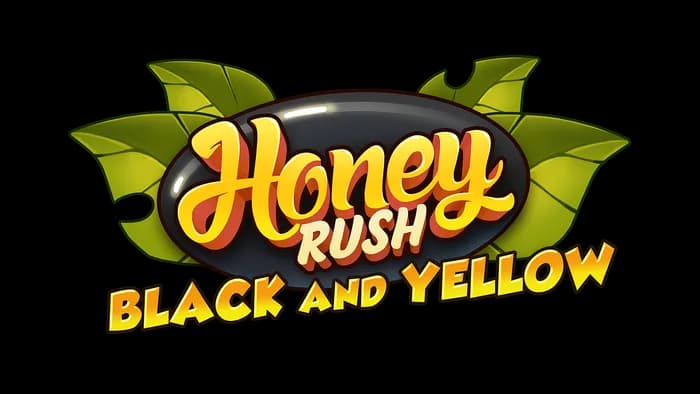 Honey Rush Black and Yellow logo