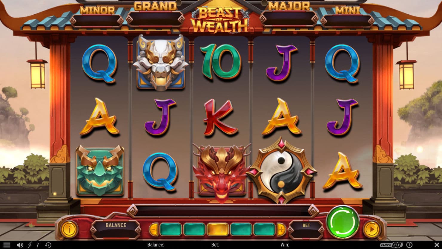 Play'n GO's online slot Beasts of Wealth.