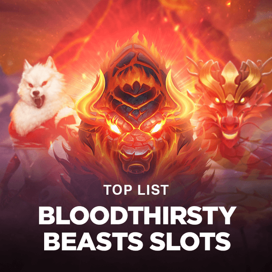 Play'n GO's Top Bloodthirsty Beasts Slots