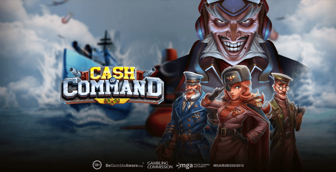 Play'n GO, online slots, Cash of Command