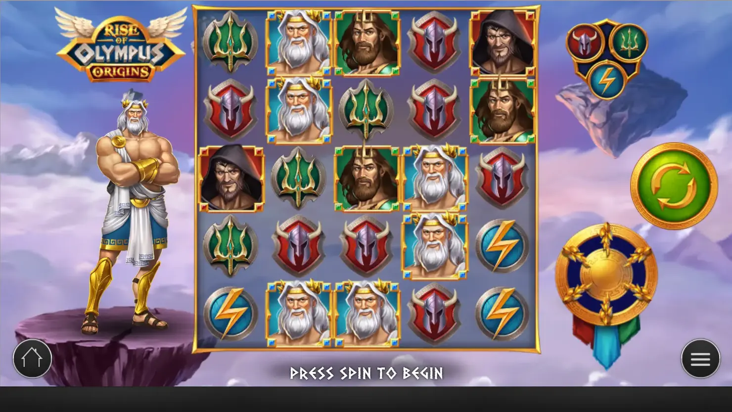 Rise of Olympus Origins screenshot mobile