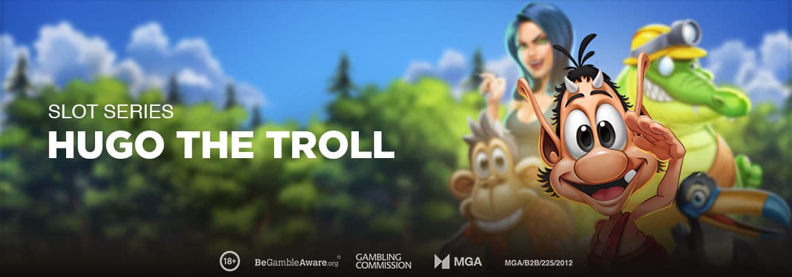 Hugo the Troll series banner