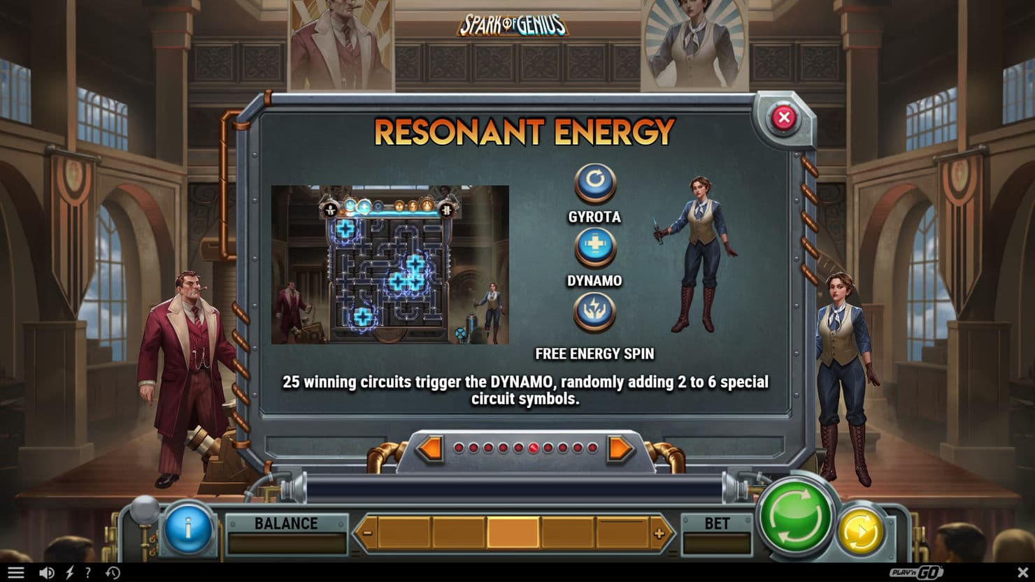 Spark of Genius Resonant Energy instructions