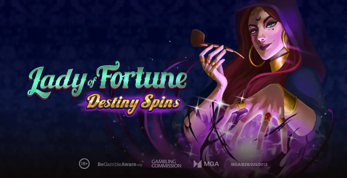 Lady of Fortune Destiny Spins banner