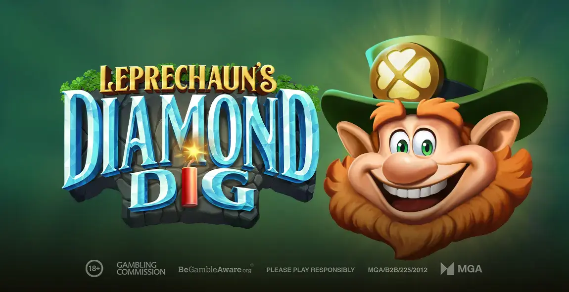 Leprechaun's Diamond Dig Banner