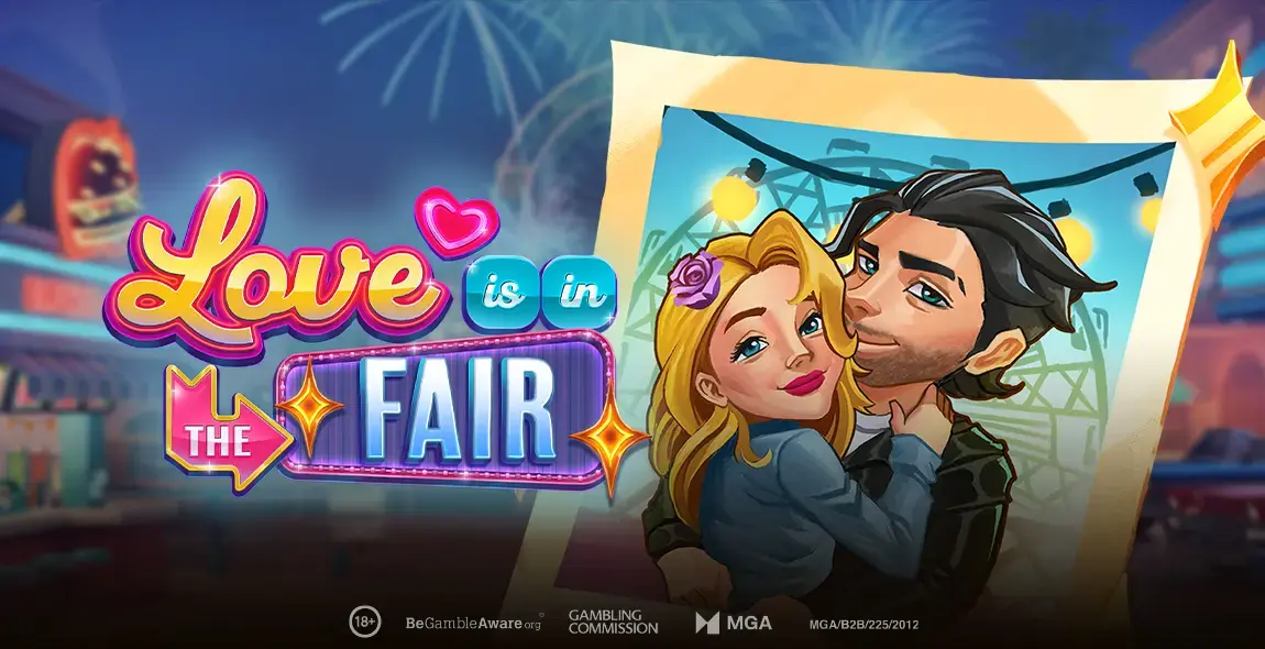 Play'n GO's Love is in the Fair banner