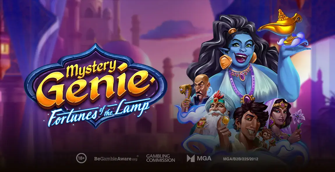 Mystery Genie Fortunes of the Lamp Banner