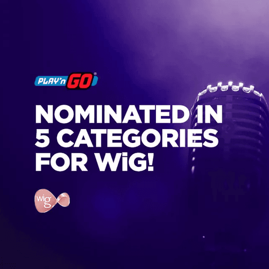 Nominated in 5 categories for WiG!