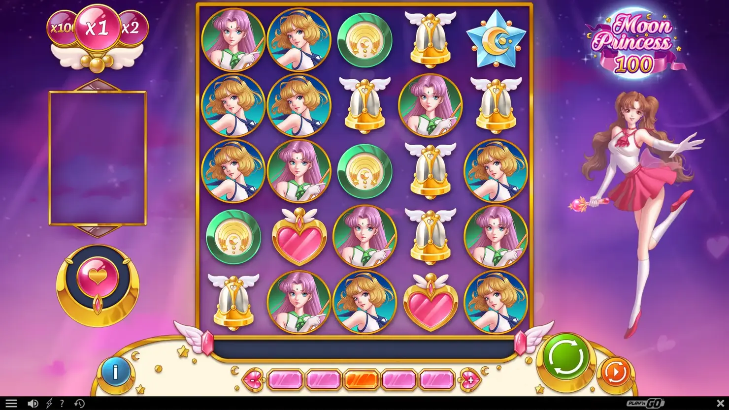 Moon Princess 100 screenshot