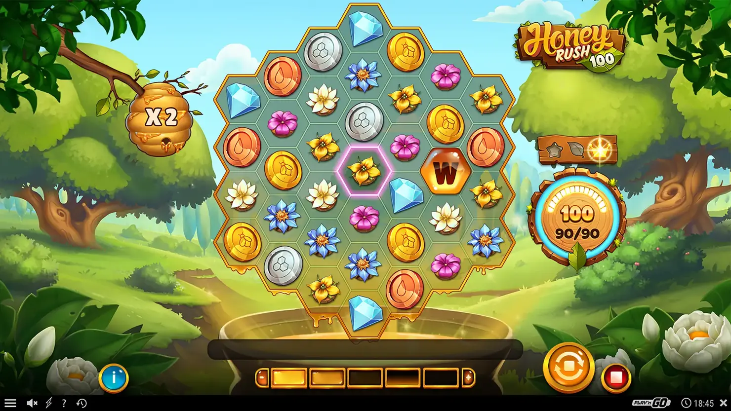 Honey Rush 100 screenshot