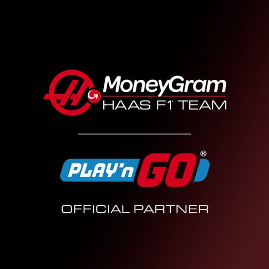 Play'n GO and MoneyGram Haas F1 Team announce new partnership