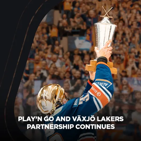 Play’n GO and Växjö Lakers partnership continues to GO FOR GOLD