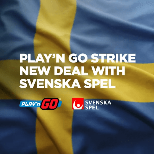 Play’n GO Announce Svenska Spel Sport & Casino Partnership Deal