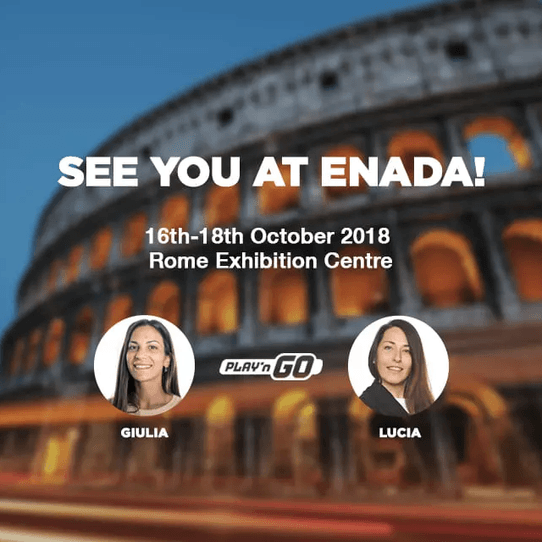 Play’n GO are Going to Rome!