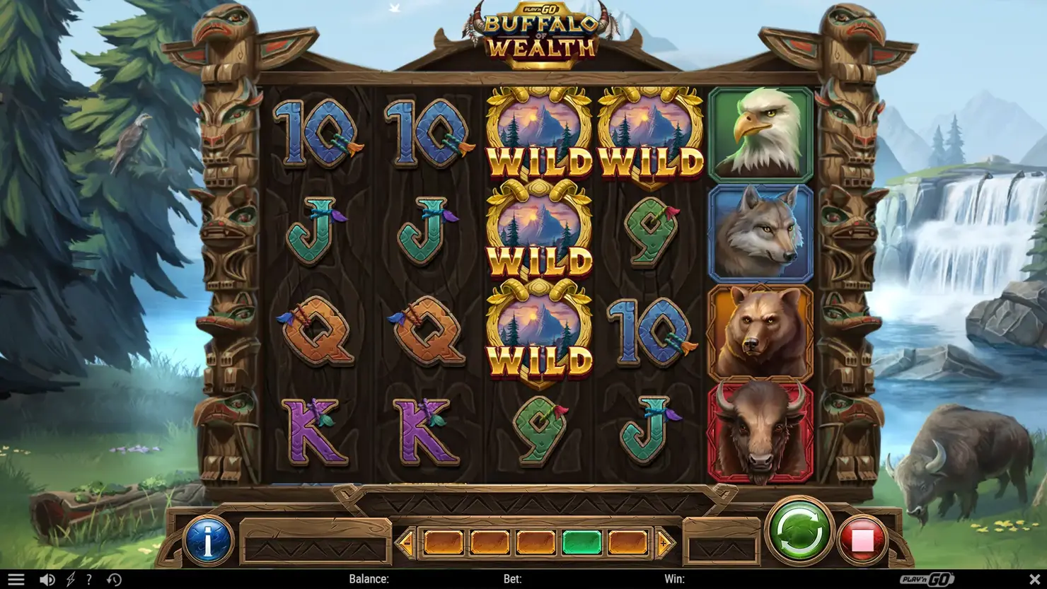 Play'n GO Buffalo of Wealth screenshot 1
