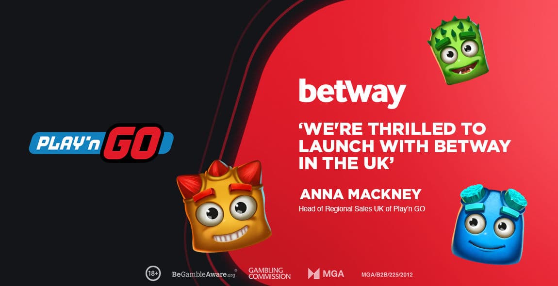 Play'n GO's new UK partnership with Betway, featuring the Reactoonz.