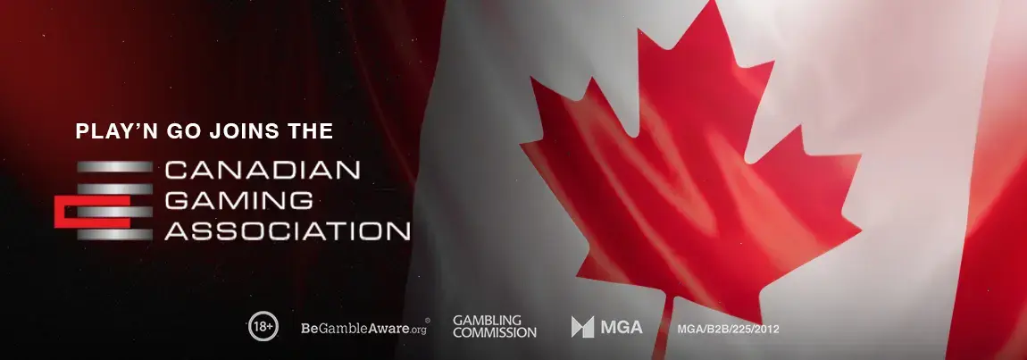 Play'n GO joiuns the Canadian Gaming Association banner