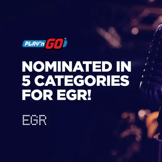 Play’n GO Pick up Plenty of Nominations for EGR B2B Awards!
