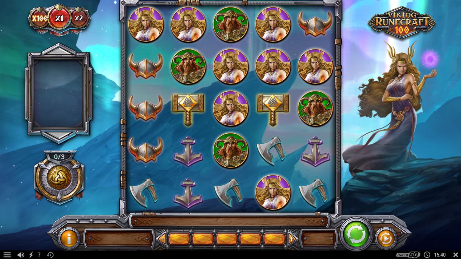 Play'n GO's online slot, Faces of Freya.