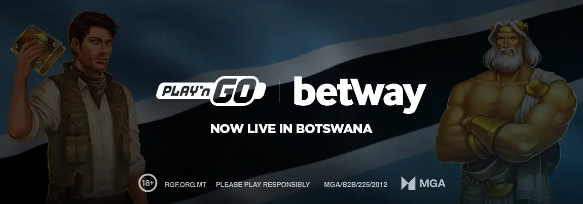 Play'n GO x Betway - Botswana banner