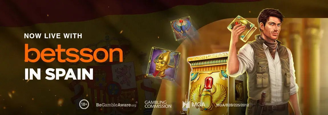Play'n GO now live with Betsson in Spain banner