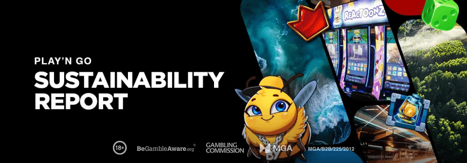 Play'n GO Sustainability Report banner