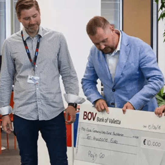 President of Malta visits Play'n GO office