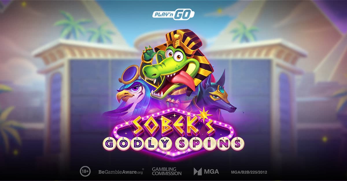 Play'n GO's online slot Sobek’s Godly Spins.