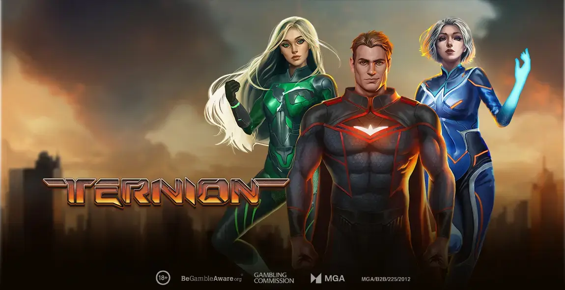 Play'n GO's online slot Ternion.