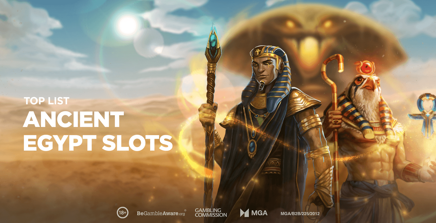 Play'n GO's list of top Ancient Egypt slots