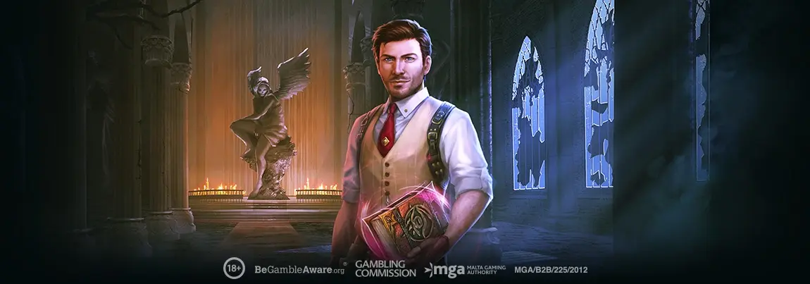 Rich Wilde and the Tome of Madness online slot header