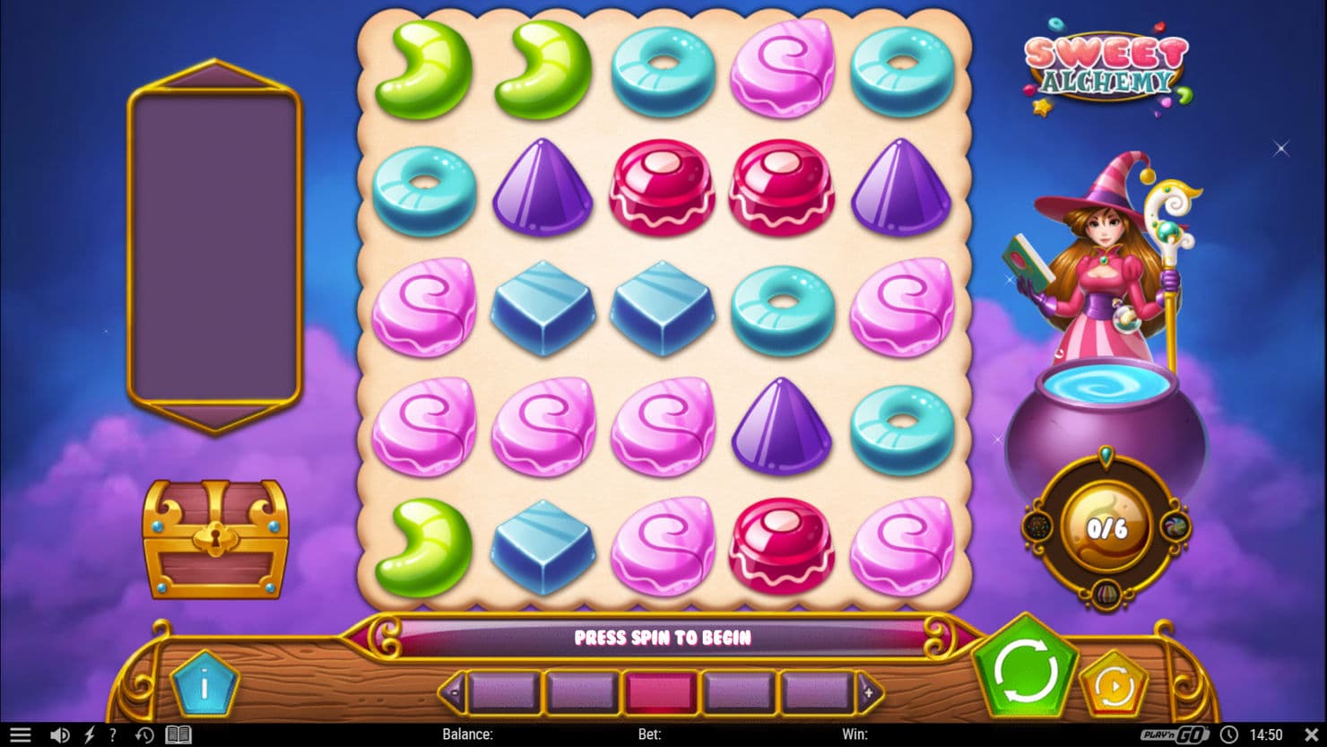 Sweet Alchemy grid slot free demo