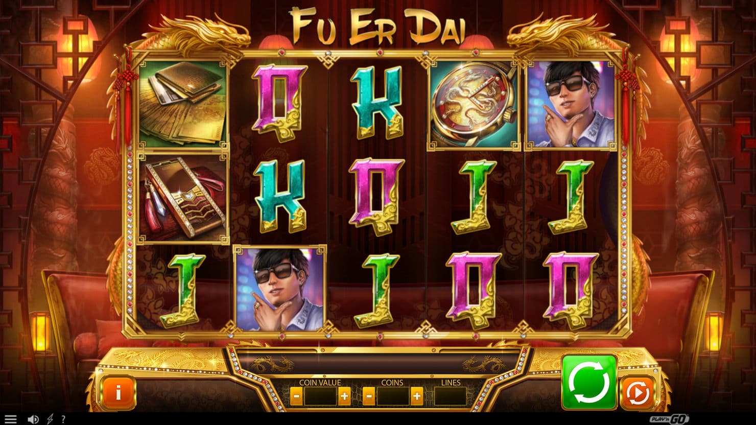 Fu Er Dai slot by slot provider Play'n GO