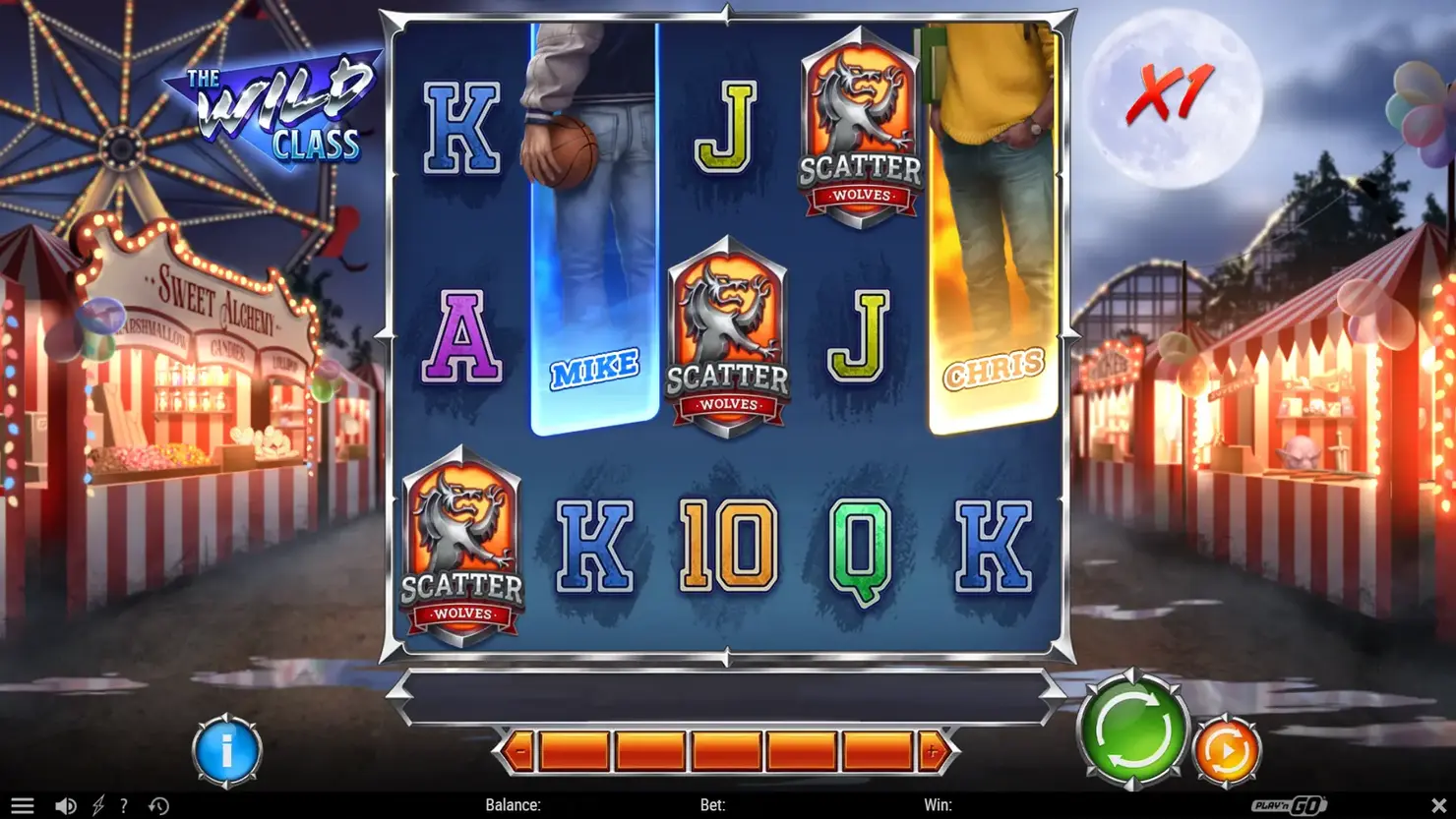 Play'n GO's online slot The Wild Class.