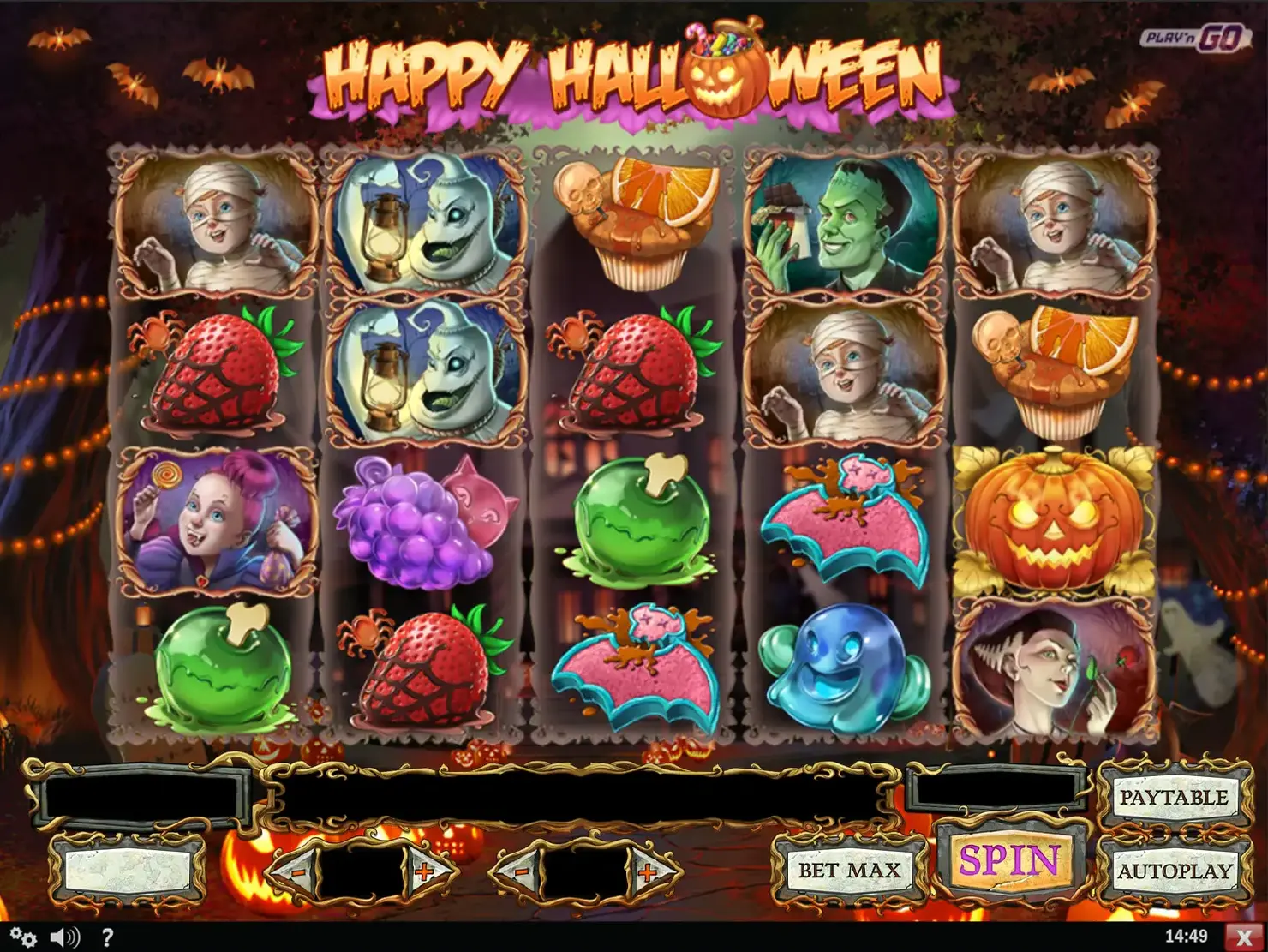 Play'n GO's online slot Happy Halloween.