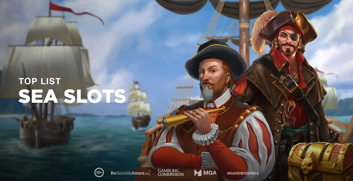 Play'n GO sea slots characters