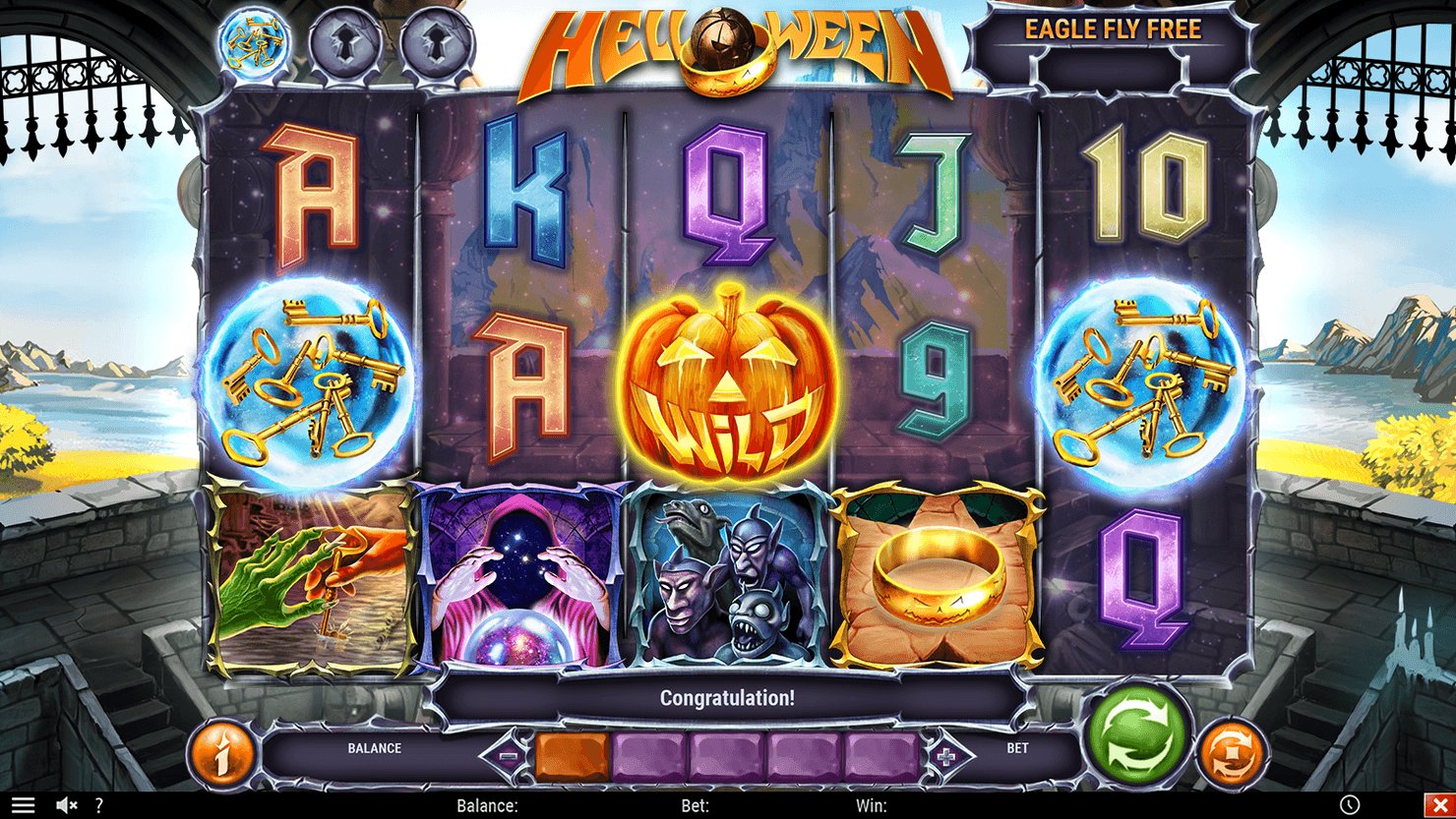 Play'n GO's online slot Helloween.