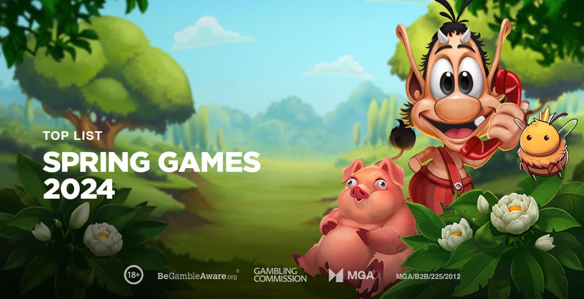 Top List Spring Games 2024 banner