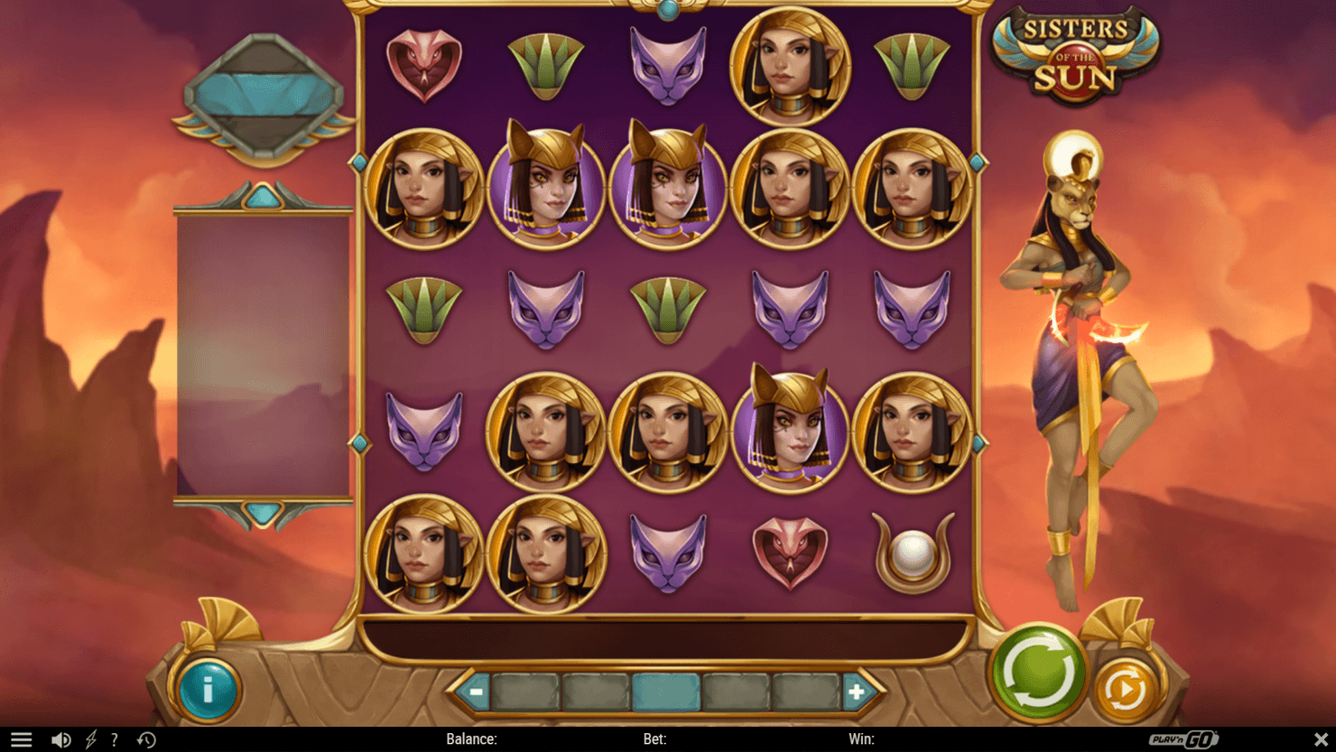 Play'n GO's Sisters of Sun online slot