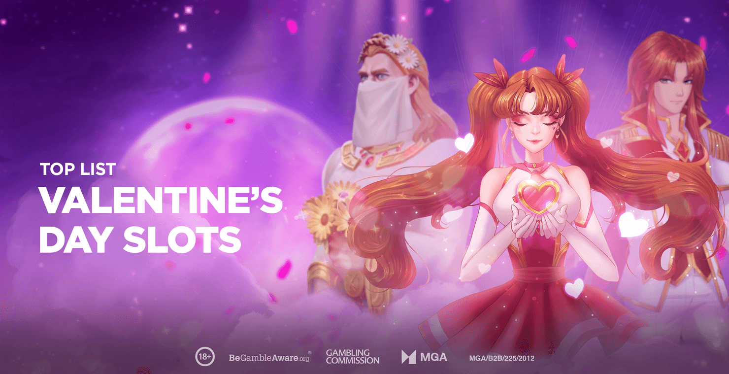 Top Valentines Slots Games banner