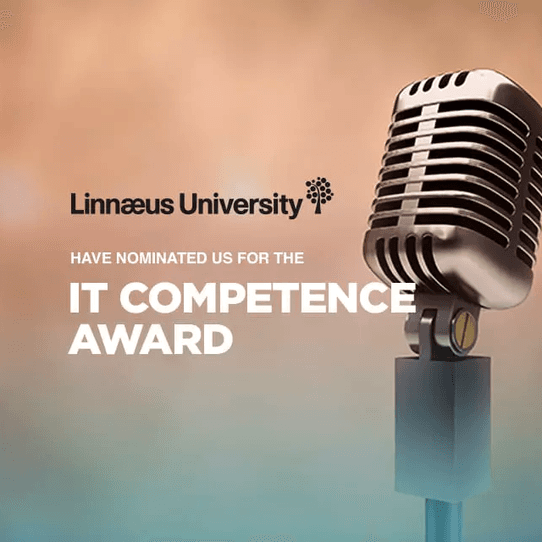 We’re Nominated for the IT Competence Award!